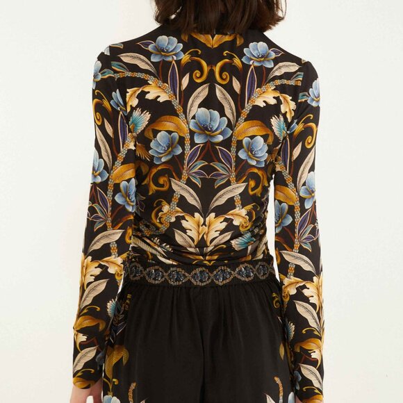 Farm Rio Flowerful Garden Blouse - Picture 3 of 9